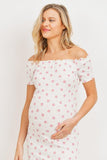 Paige Blooming Midi Off Shoulder