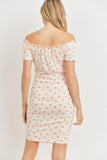 Paige Blooming Midi Off Shoulder