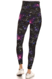 Galaxy Side Ruched Maternity Leggings